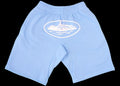 Corteiz Short Blue & White