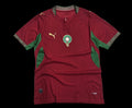 2026 Morocco Red & Gold Football Jersey