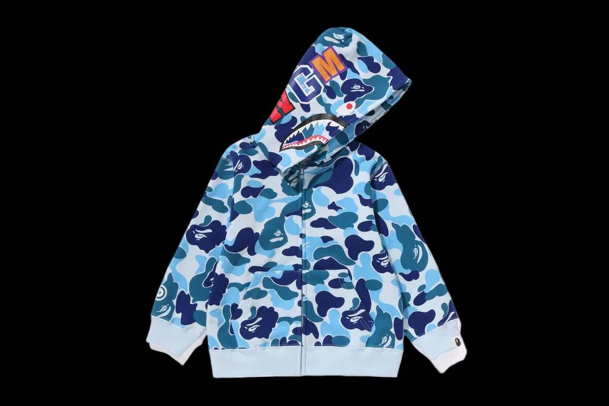 Bape Camouflage Shark Head - Jacket